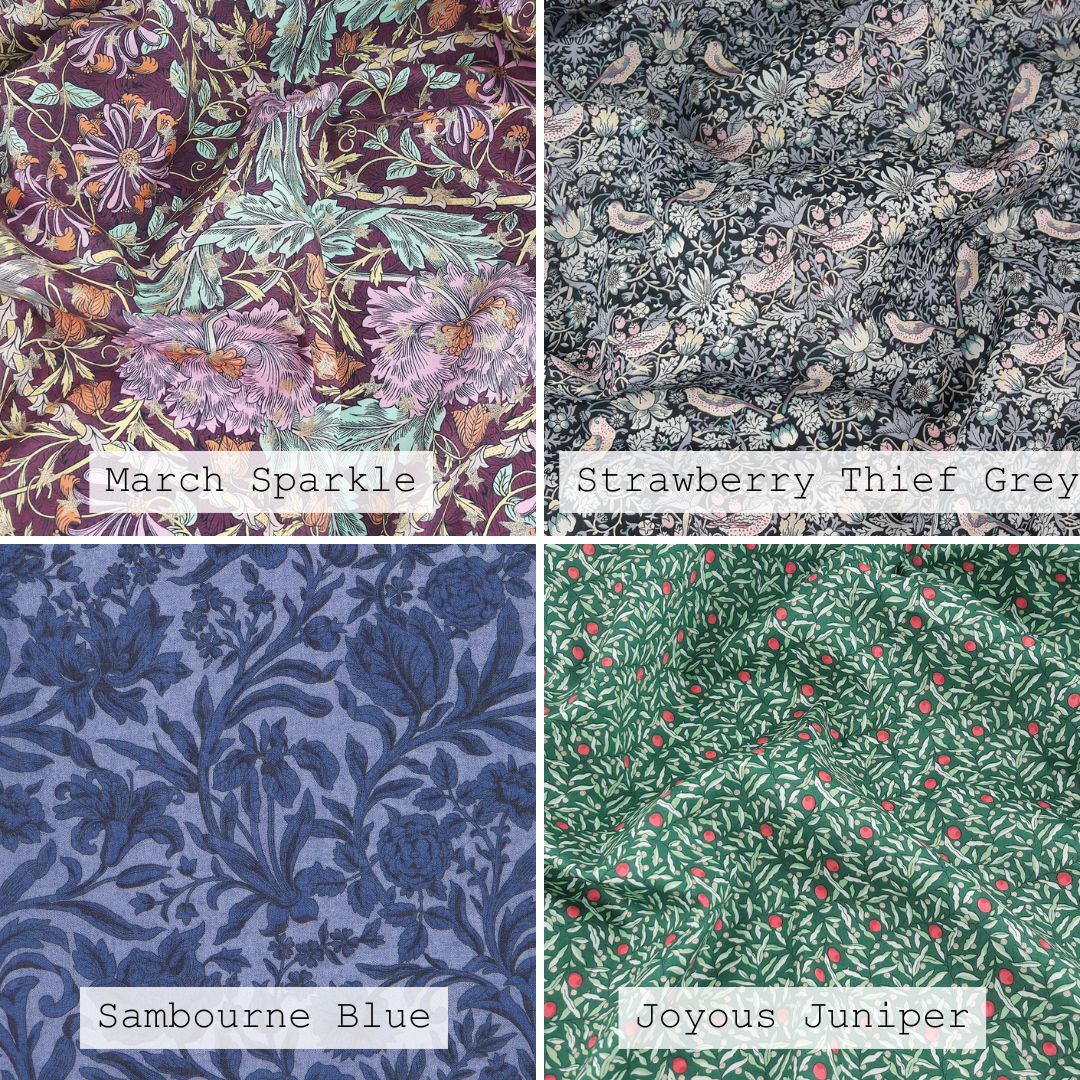 Liberty_Fabric_Poppy daisy options 25-28 rose blue green pink