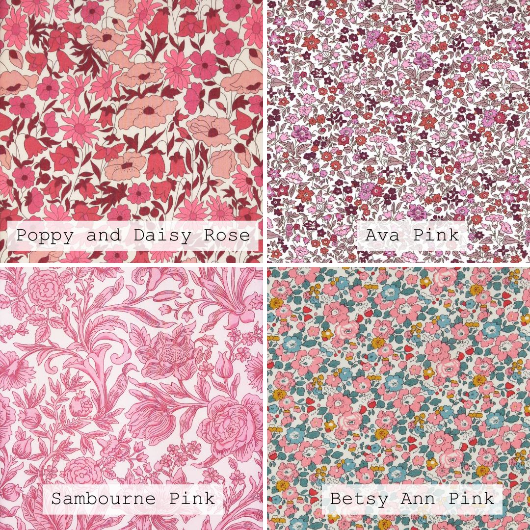 Liberty_Fabric_pink red options 13-16 sambourne strawberry thief Wiltshire felicite
