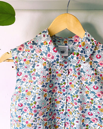 Dewberry Sleeveless Blouse
