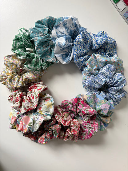 Liberty Print Hair Scrunchie