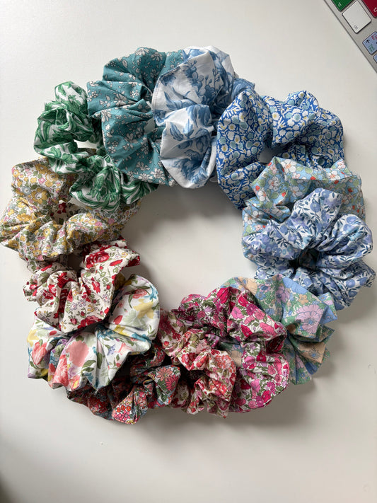 Liberty Print Hair Scrunchie